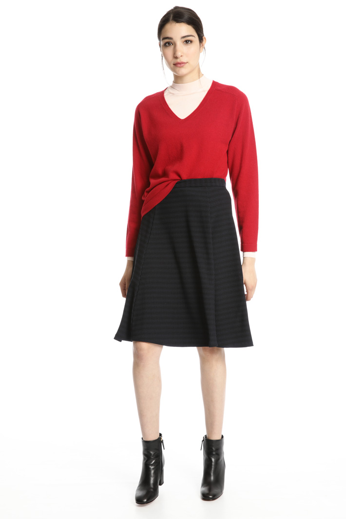 Flared jersey skirt Intrend Flared jersey skirt Intrend