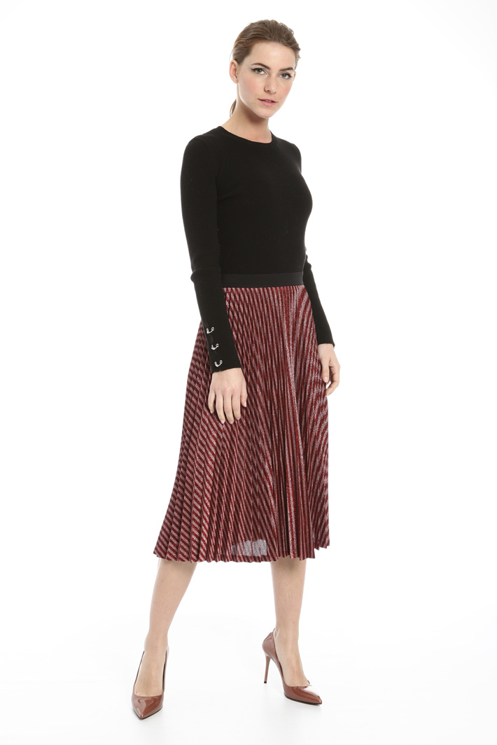 Lurex jersey skirt Intrend Lurex jersey skirt Intrend