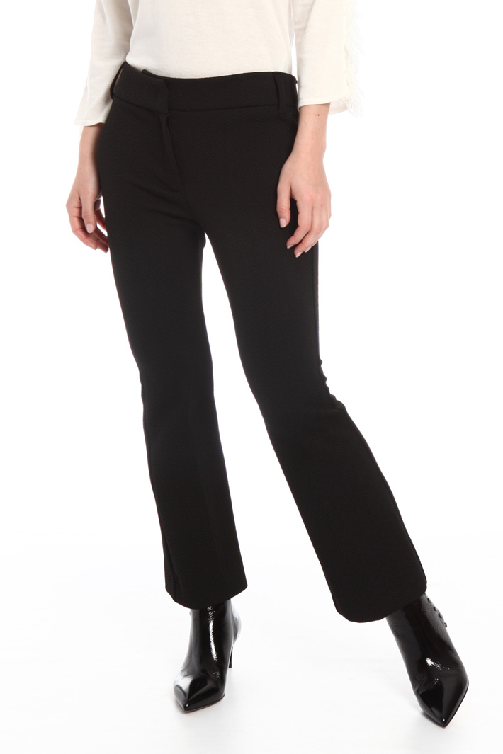 Matelasse jersey trousers Intrend Matelasse jersey trousers Intrend