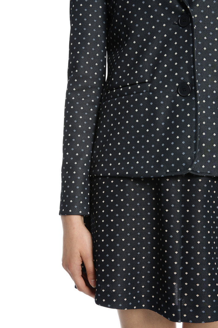 Jacquard jersey blazer Intrend Jacquard jersey blazer Intrend