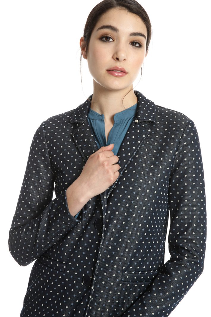 Jacquard jersey blazer Intrend Jacquard jersey blazer Intrend