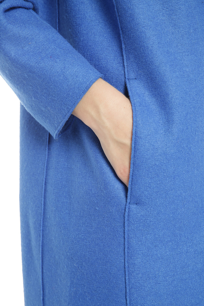 Wool jersey coat Intrend Wool jersey coat Intrend
