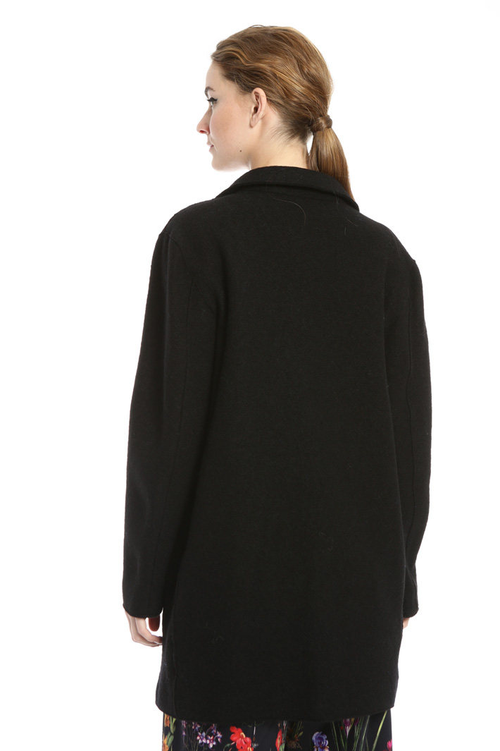 Wool jersey coat Intrend Wool jersey coat Intrend