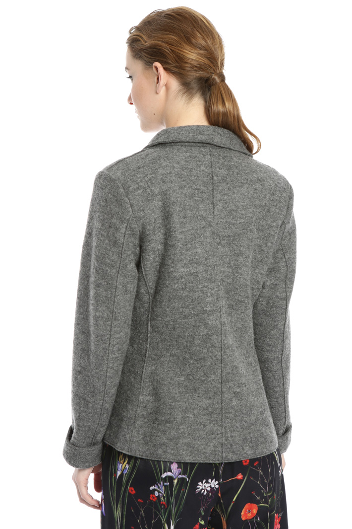 Wool jersey short coat Intrend Wool jersey short coat Intrend