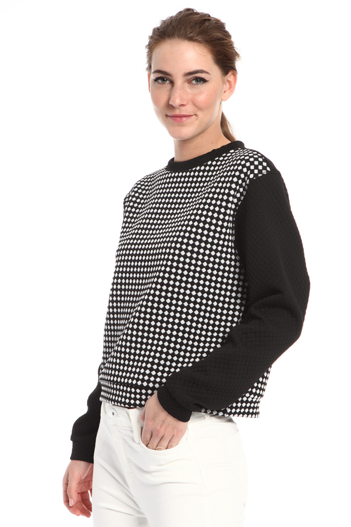 Matelasse jersey sweatshirt Intrend Matelasse jersey sweatshirt Intrend