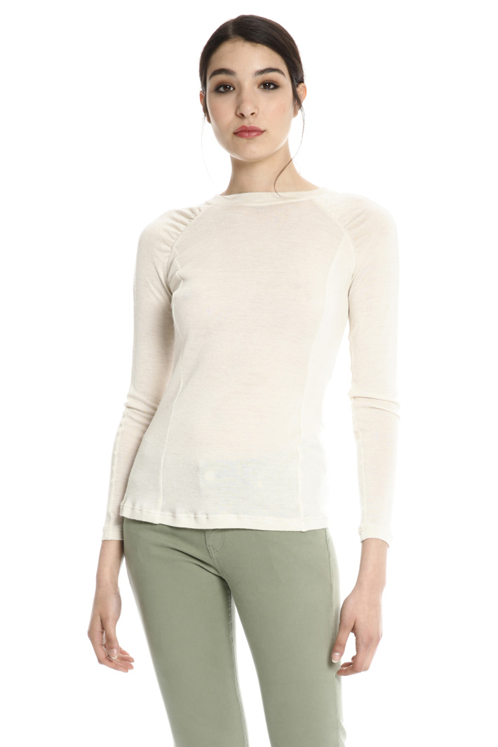 Silk jersey T-shirt Intrend Silk jersey T-shirt Intrend