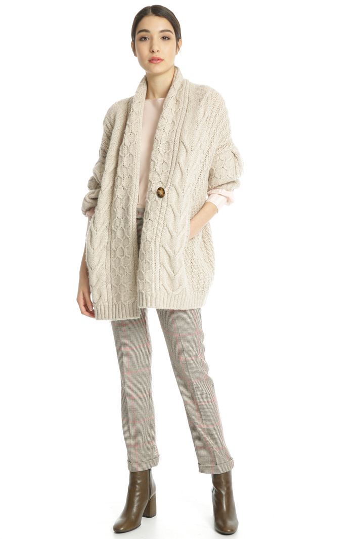 Jersey and crepe top Intrend Jersey and crepe top Intrend