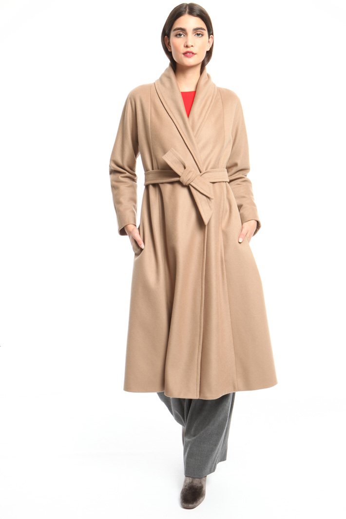 Flared wool coat Intrend Flared wool coat Intrend