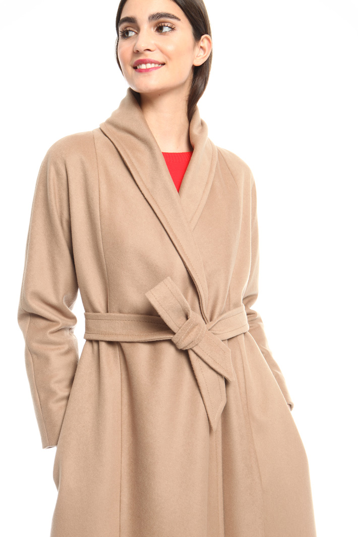 Flared wool coat Intrend Flared wool coat Intrend