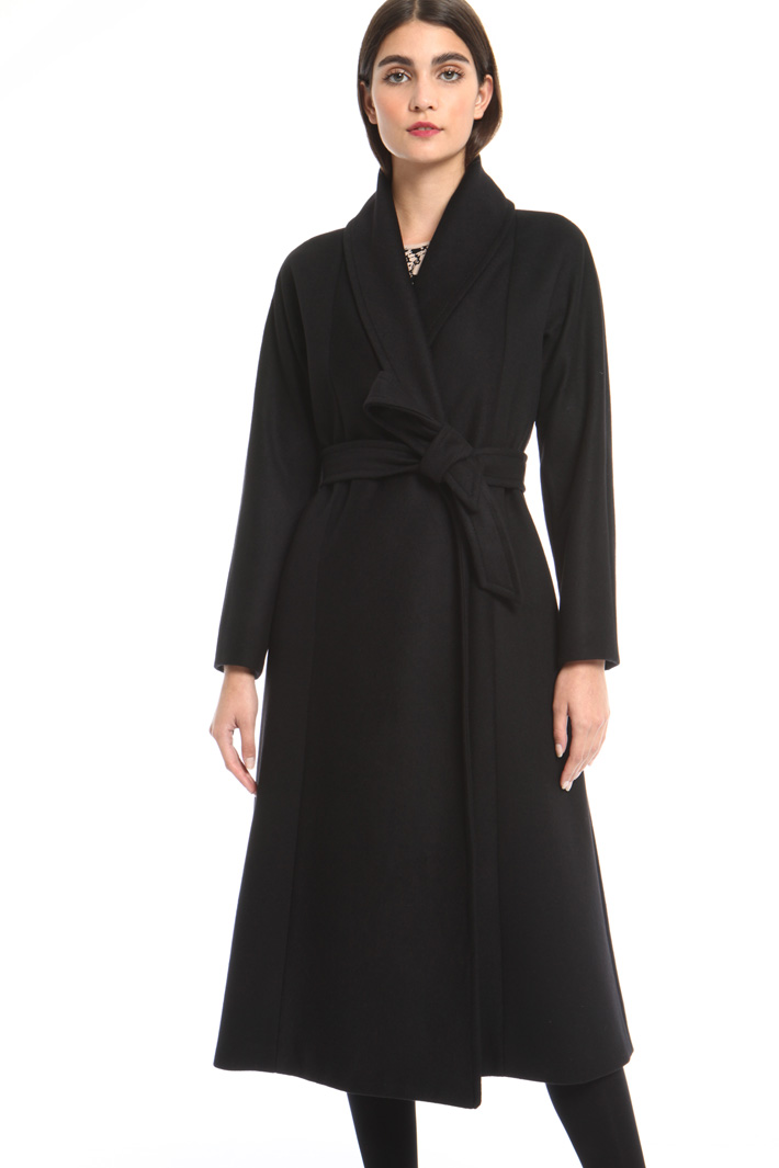 Flared wool coat Intrend Flared wool coat Intrend