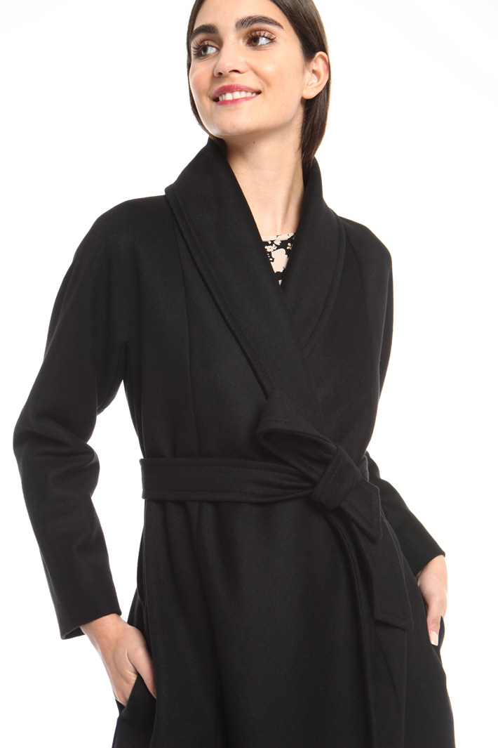 Flared wool coat Intrend Flared wool coat Intrend