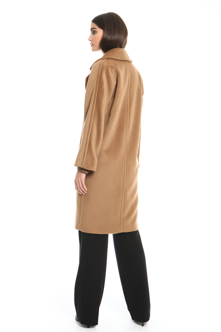 Double-breasted wool coat Intrend Double-breasted wool coat Intrend
