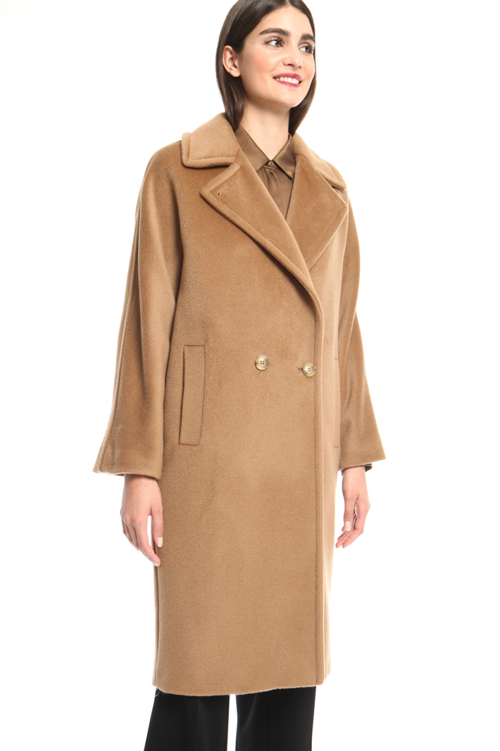 Double-breasted wool coat Intrend Double-breasted wool coat Intrend