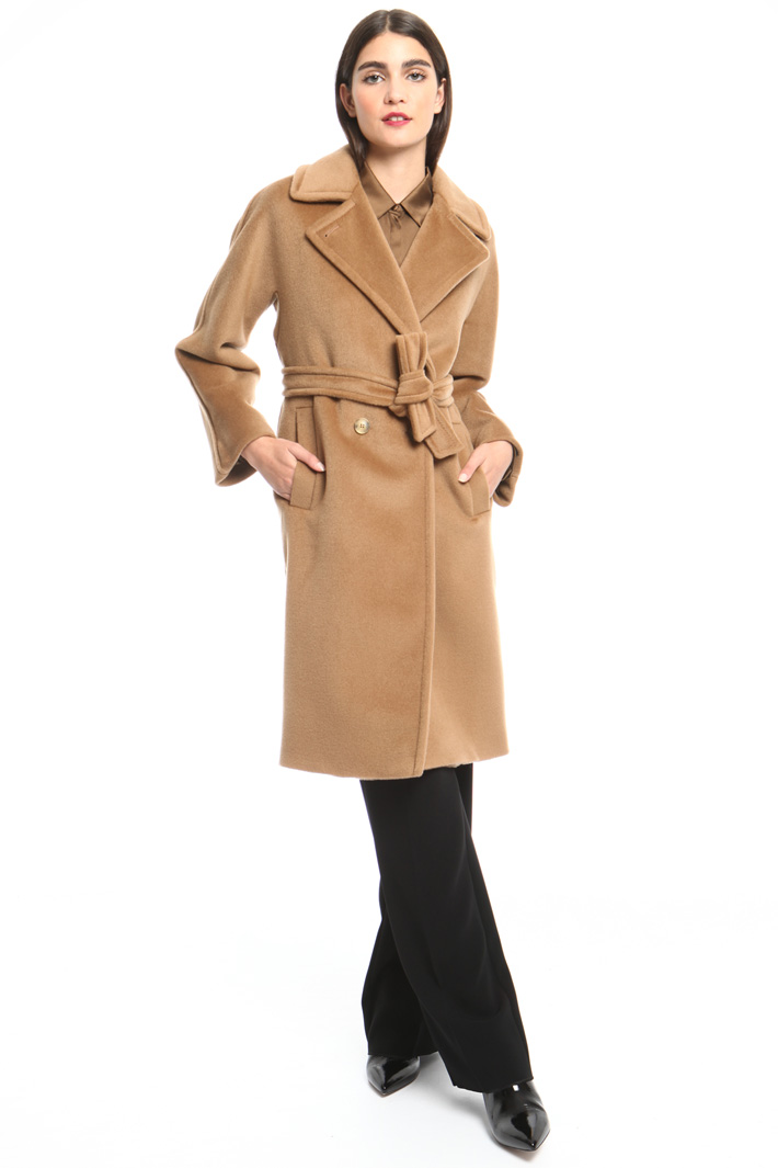 Double-breasted wool coat Intrend Double-breasted wool coat Intrend