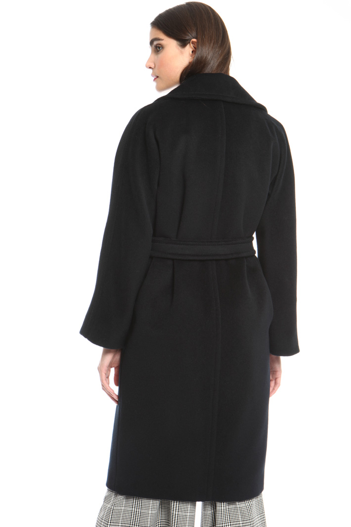 Double-breasted wool coat Intrend Double-breasted wool coat Intrend