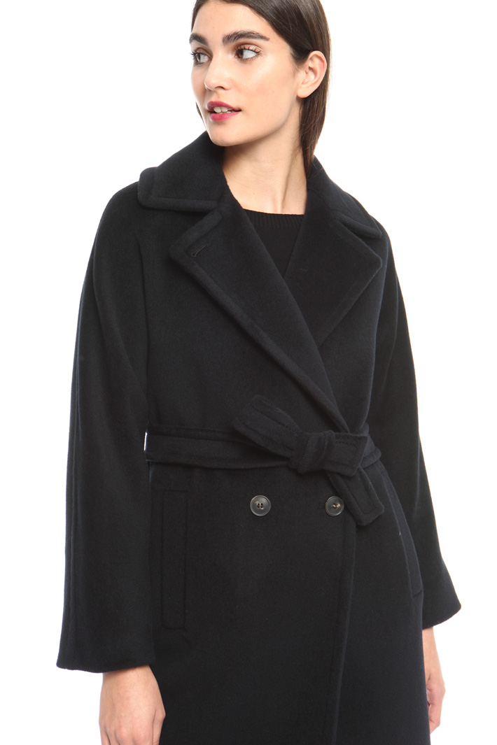 Double-breasted wool coat Intrend Double-breasted wool coat Intrend