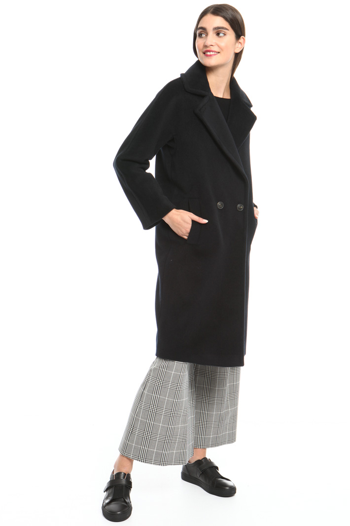 Double-breasted wool coat Intrend Double-breasted wool coat Intrend