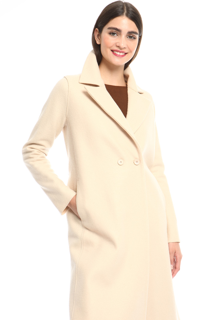 Felted wool coat Intrend Felted wool coat Intrend
