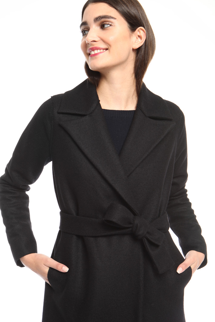 Felted wool coat Intrend Felted wool coat Intrend