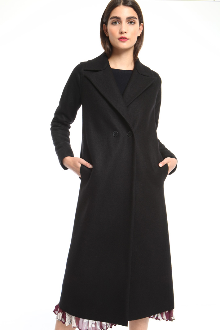 Felted wool coat Intrend Felted wool coat Intrend