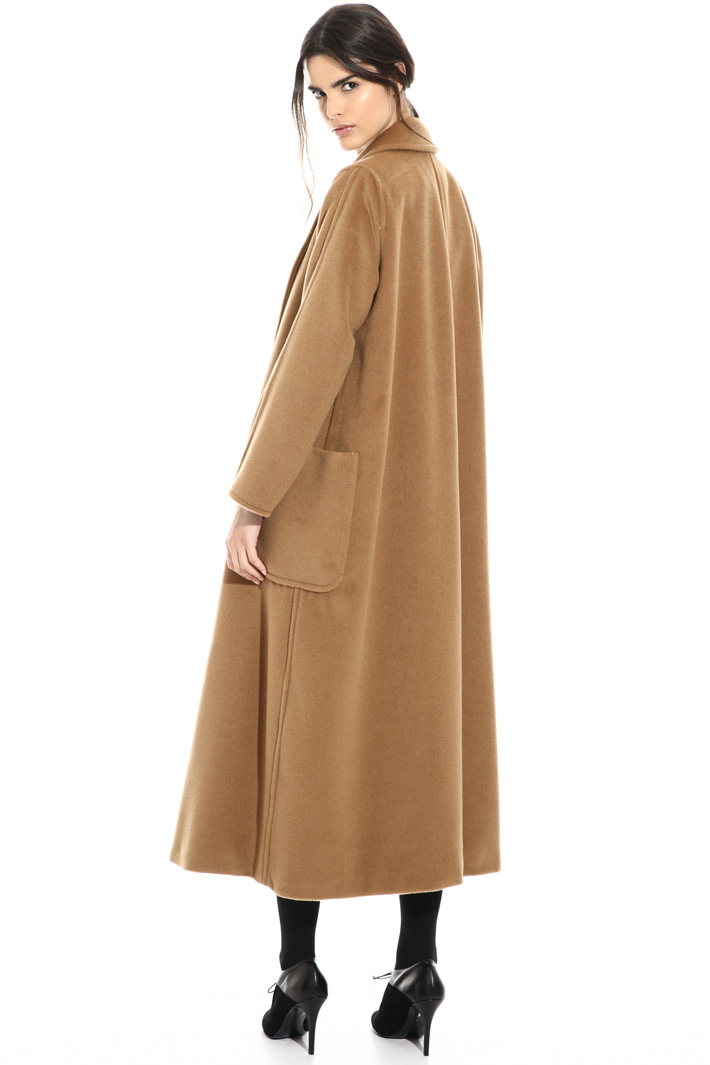 Long velour coat Intrend Long velour coat Intrend