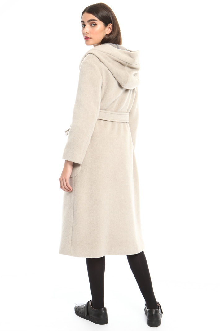 Hooded long coat Intrend Hooded long coat Intrend