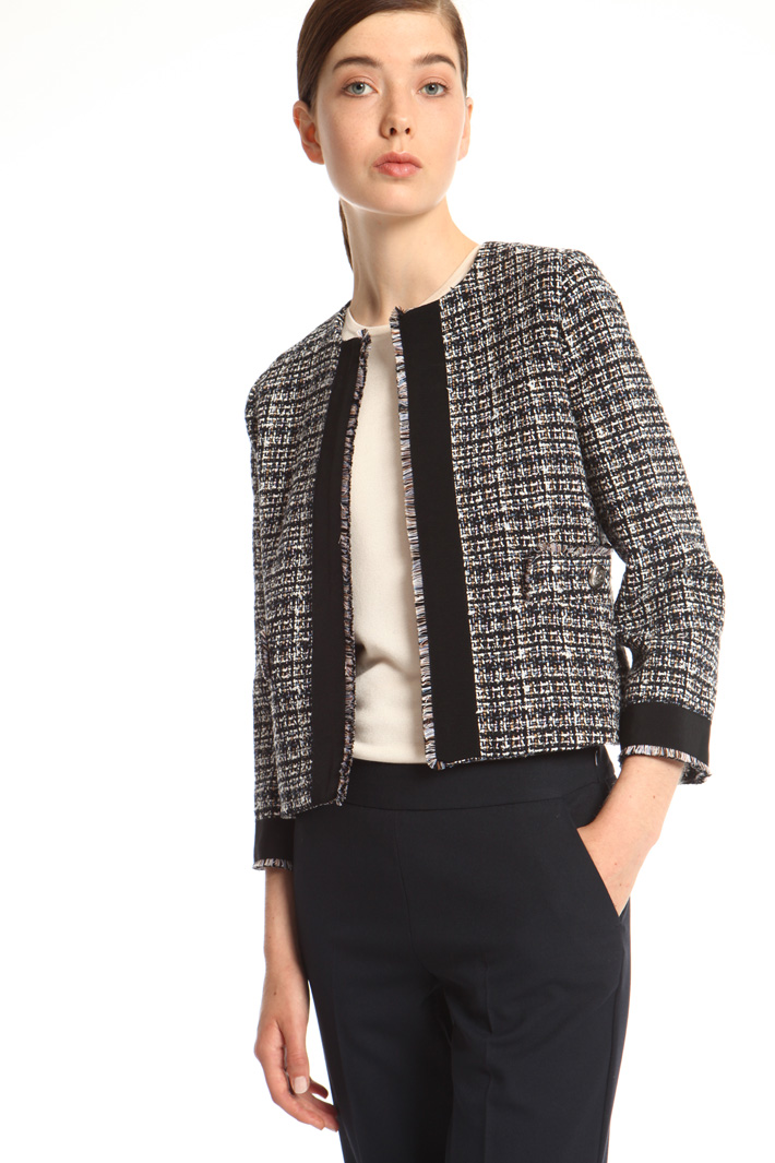Short interwoven jacket Intrend Short interwoven jacket Intrend