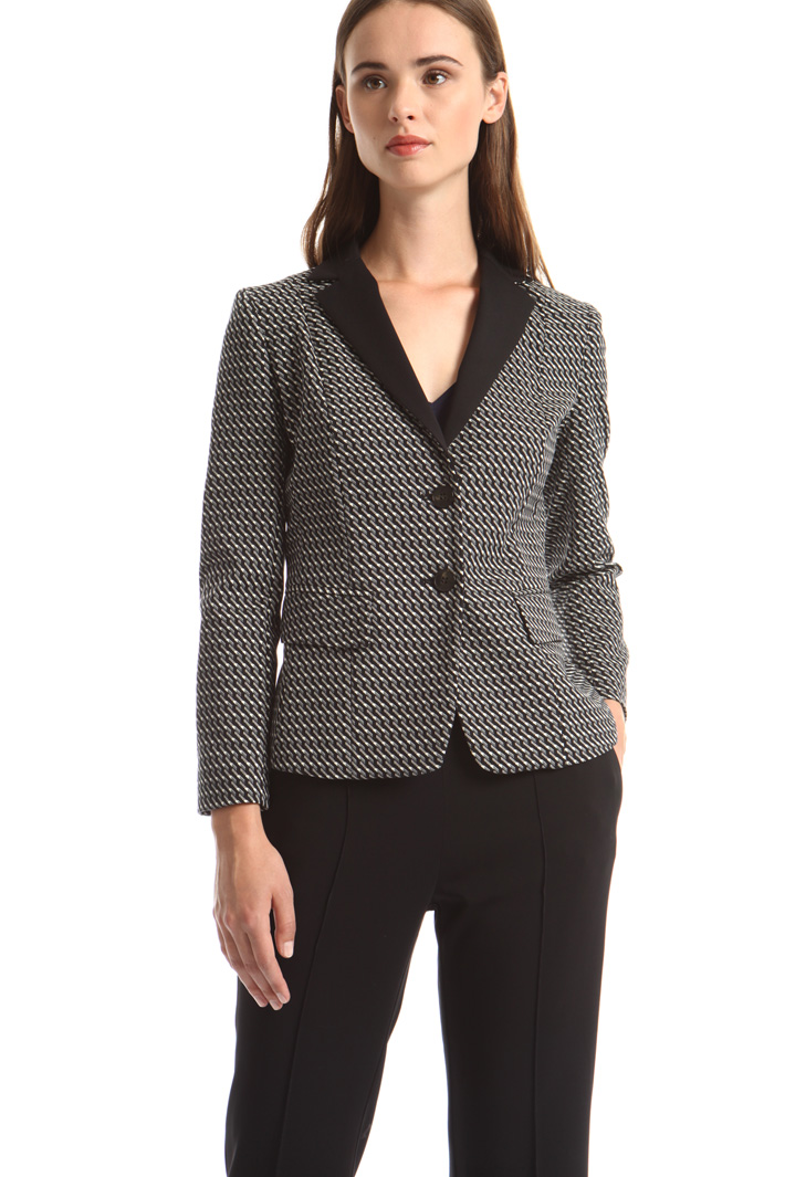 Jacquard blazer Intrend Jacquard blazer Intrend