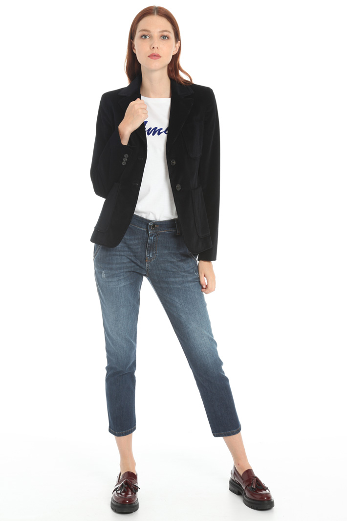 Corduroy blazer Intrend Corduroy blazer Intrend
