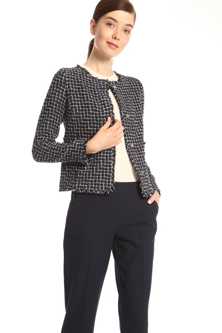 Short interwoven jacket Intrend Short interwoven jacket Intrend