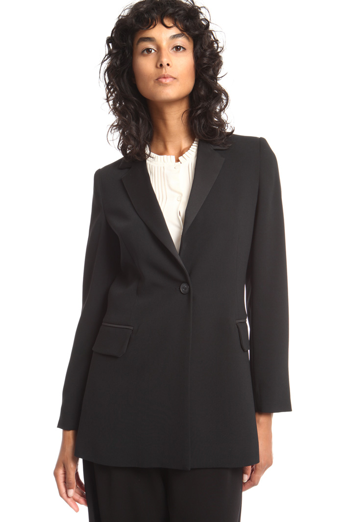 Crepe envers satin blazer Intrend Crepe envers satin blazer Intrend