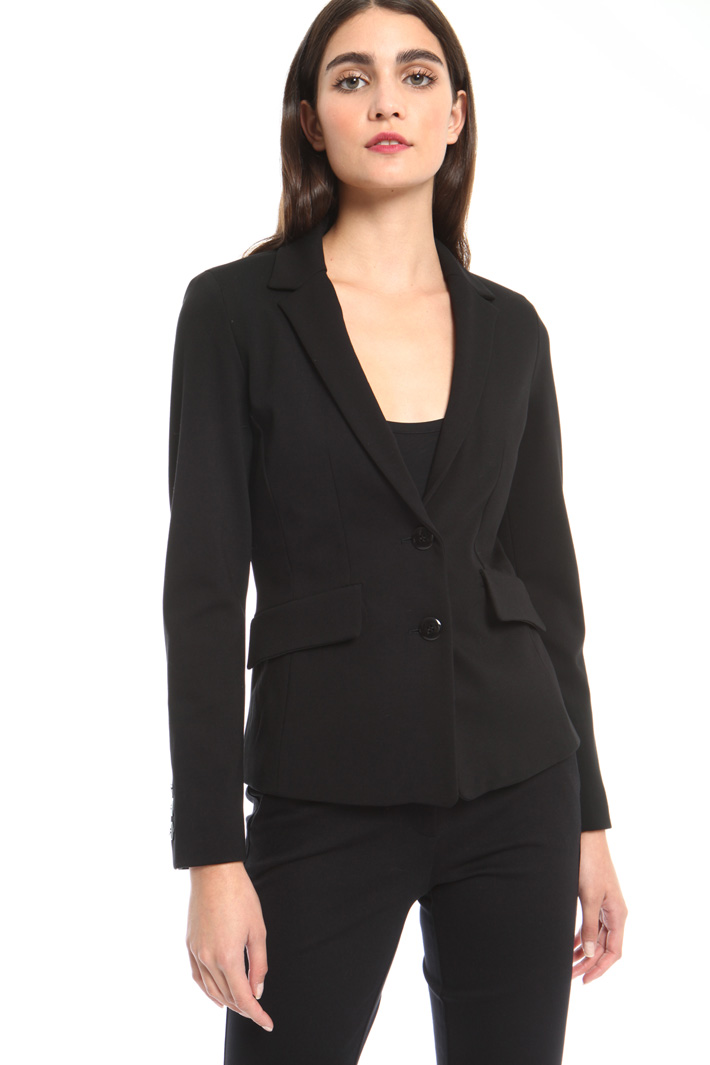 Compact jersey blazer Intrend Compact jersey blazer Intrend