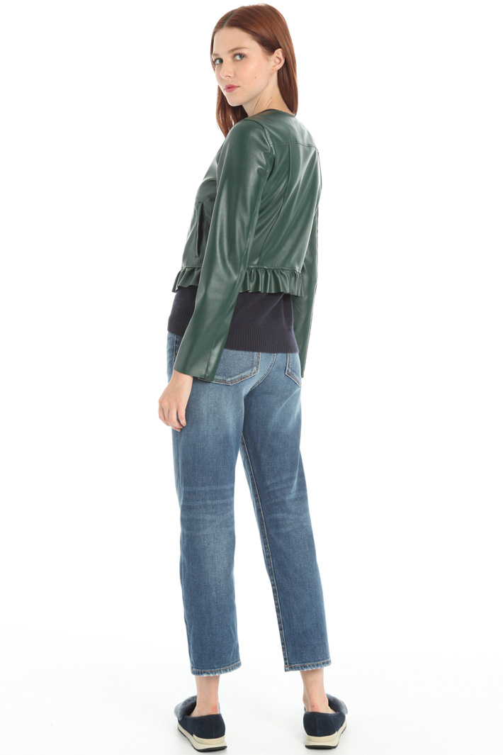 Faux leather jacket Intrend Faux leather jacket Intrend
