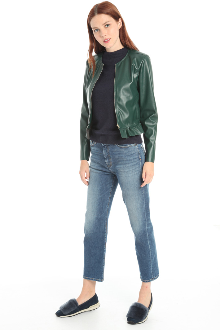 Faux leather jacket Intrend Faux leather jacket Intrend