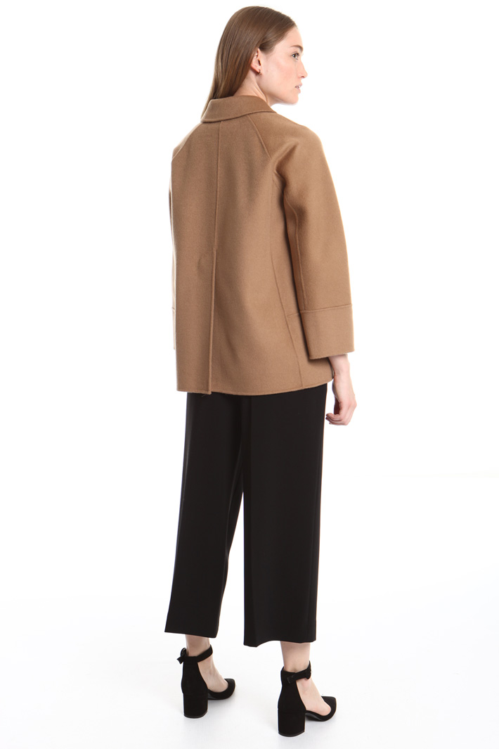 Short jacket in wool drap Intrend Short jacket in wool drap Intrend