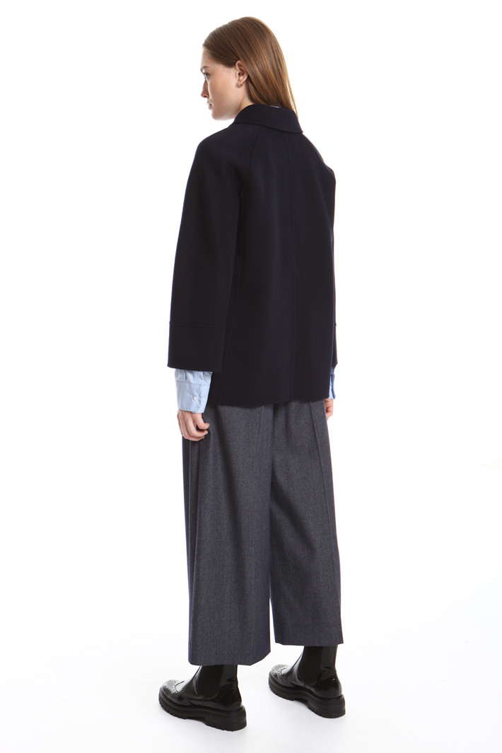 Short jacket in wool drap Intrend Short jacket in wool drap Intrend