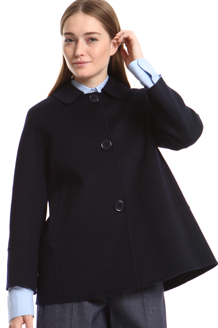 Short jacket in wool drap Intrend Short jacket in wool drap Intrend
