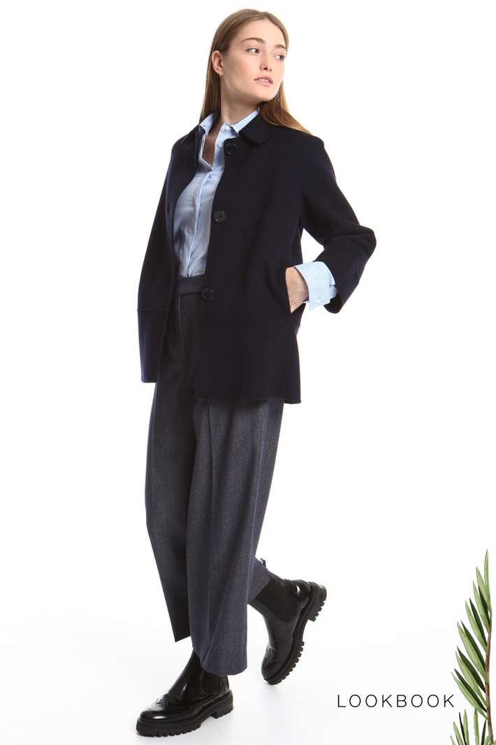 Short jacket in wool drap Intrend Short jacket in wool drap Intrend