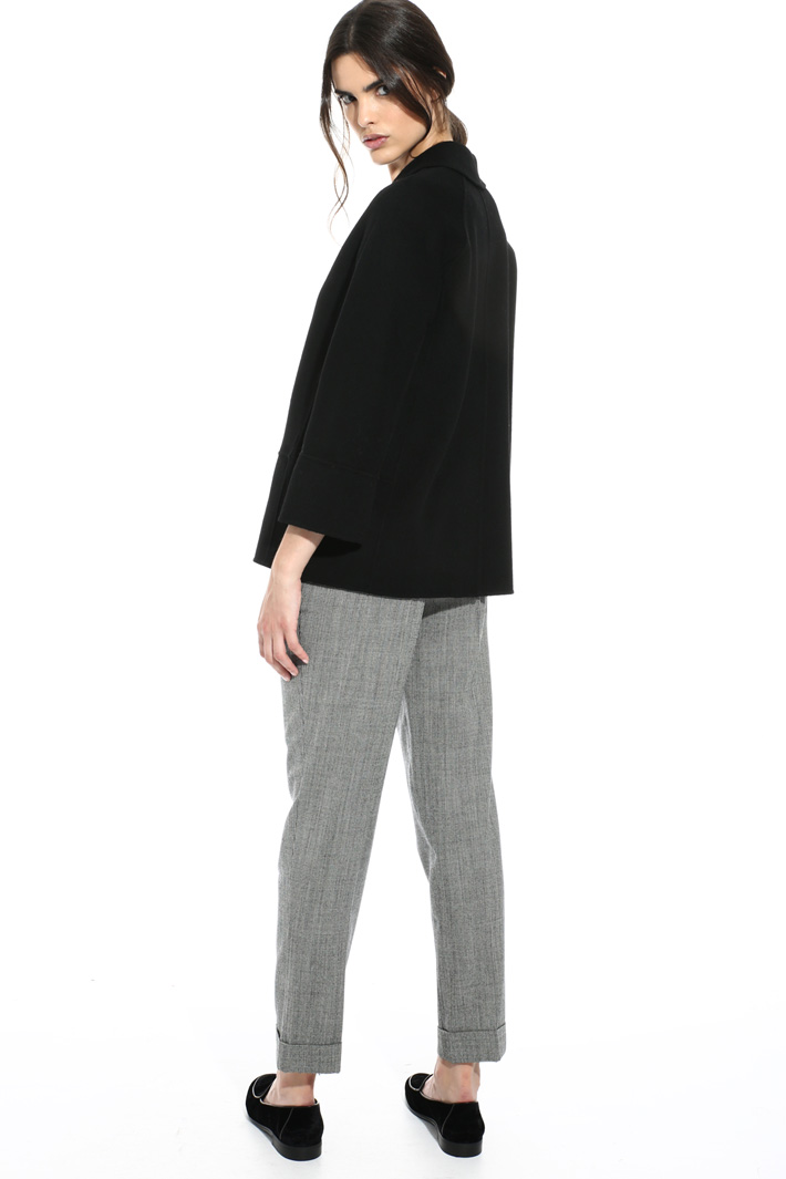 Short jacket in wool drap Intrend Short jacket in wool drap Intrend