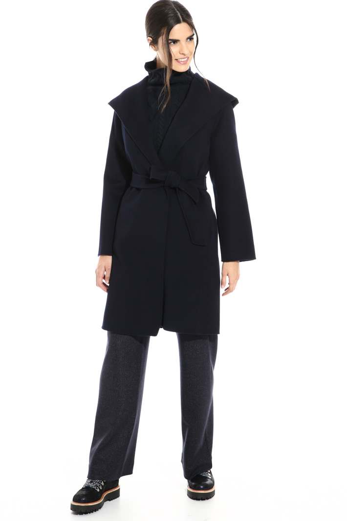 Drap coat with hood Intrend Drap coat with hood Intrend