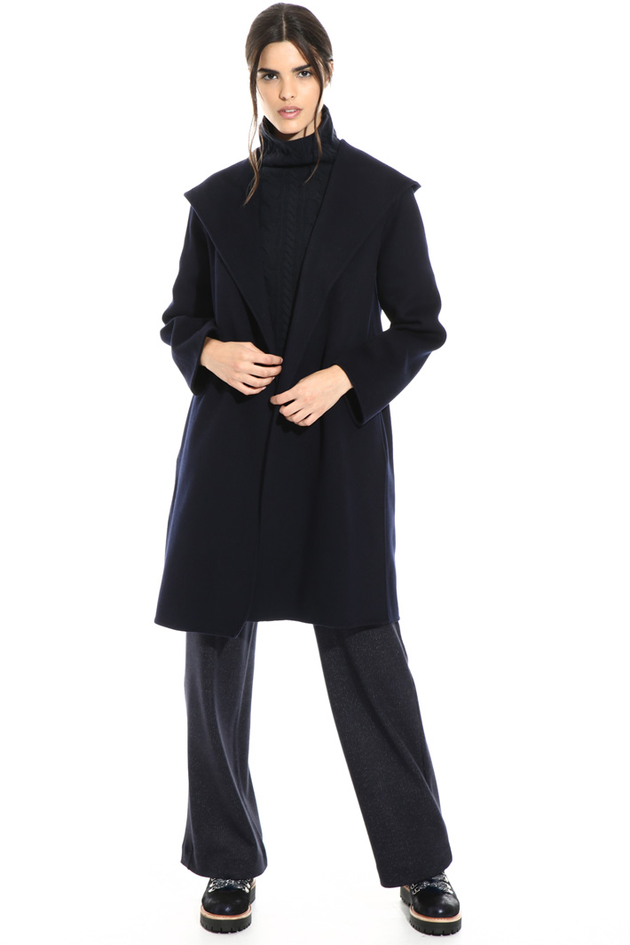 Drap coat with hood Intrend Drap coat with hood Intrend