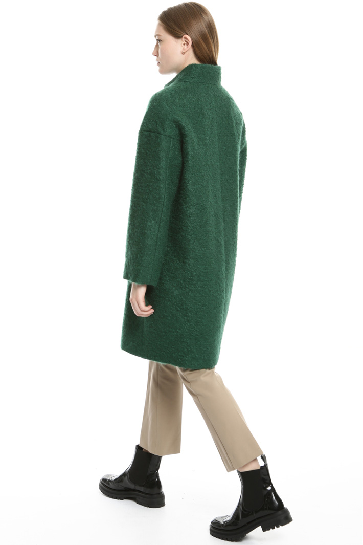 Bouclé wool coat Intrend Bouclé wool coat Intrend