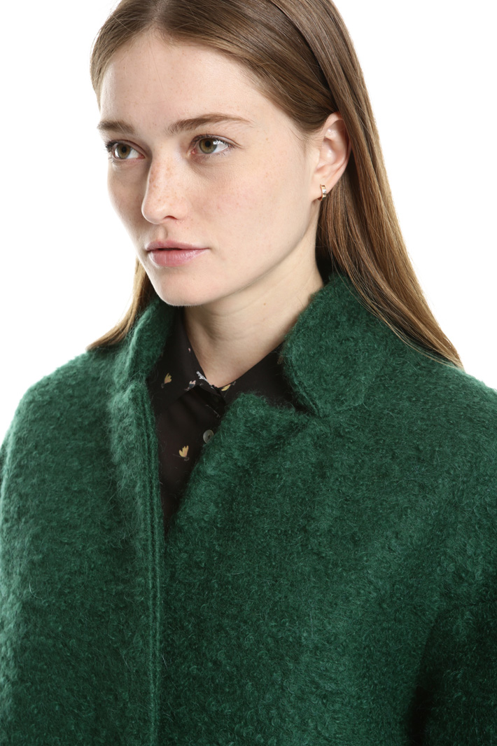 Bouclé wool coat Intrend Bouclé wool coat Intrend