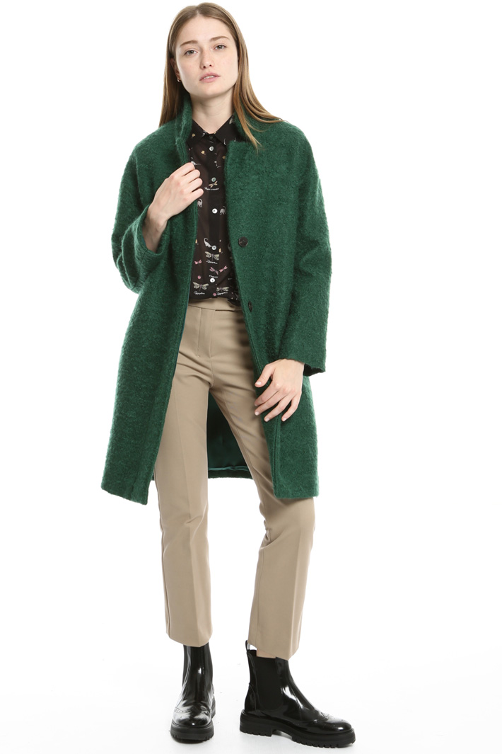 Bouclé wool coat Intrend Bouclé wool coat Intrend