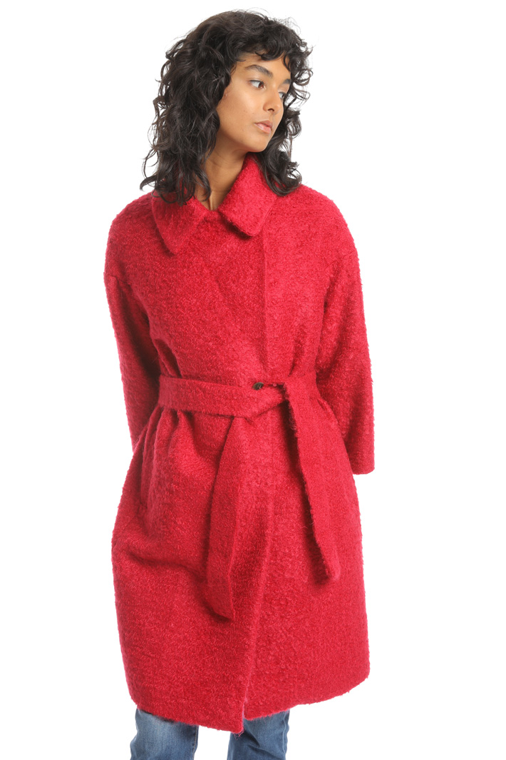 Bouclé wool coat Intrend Bouclé wool coat Intrend