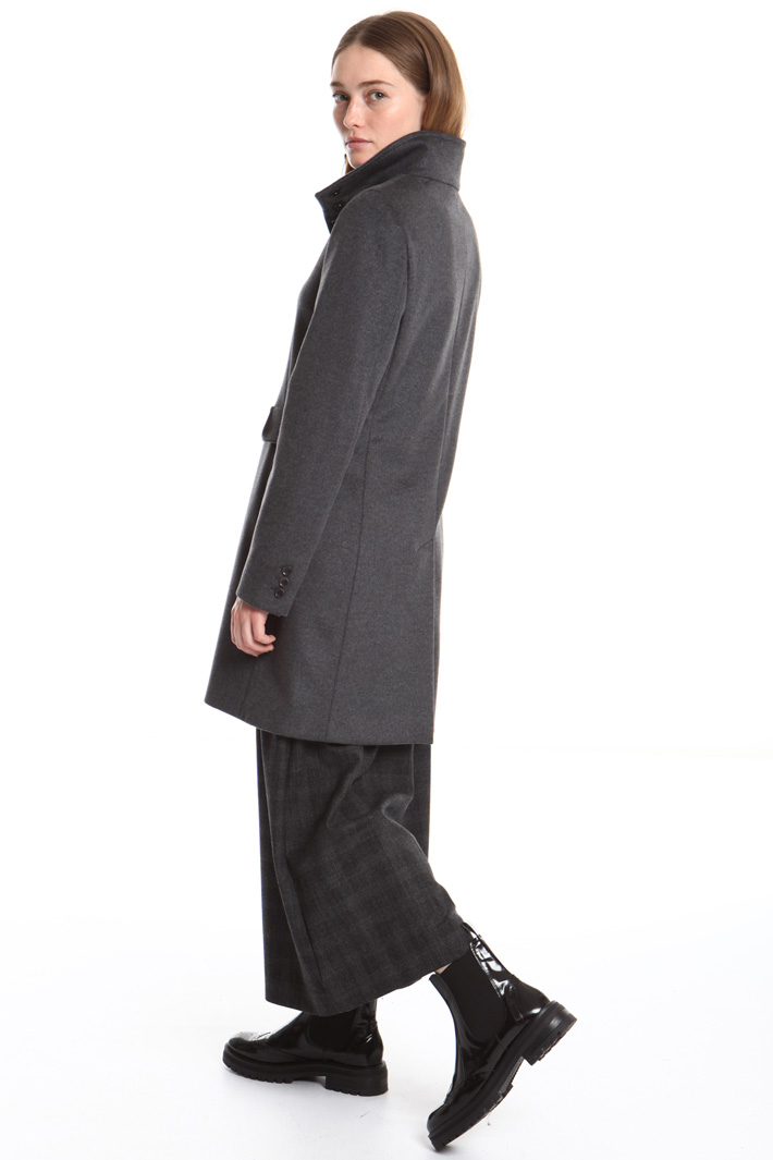 Flared wool coat Intrend Flared wool coat Intrend