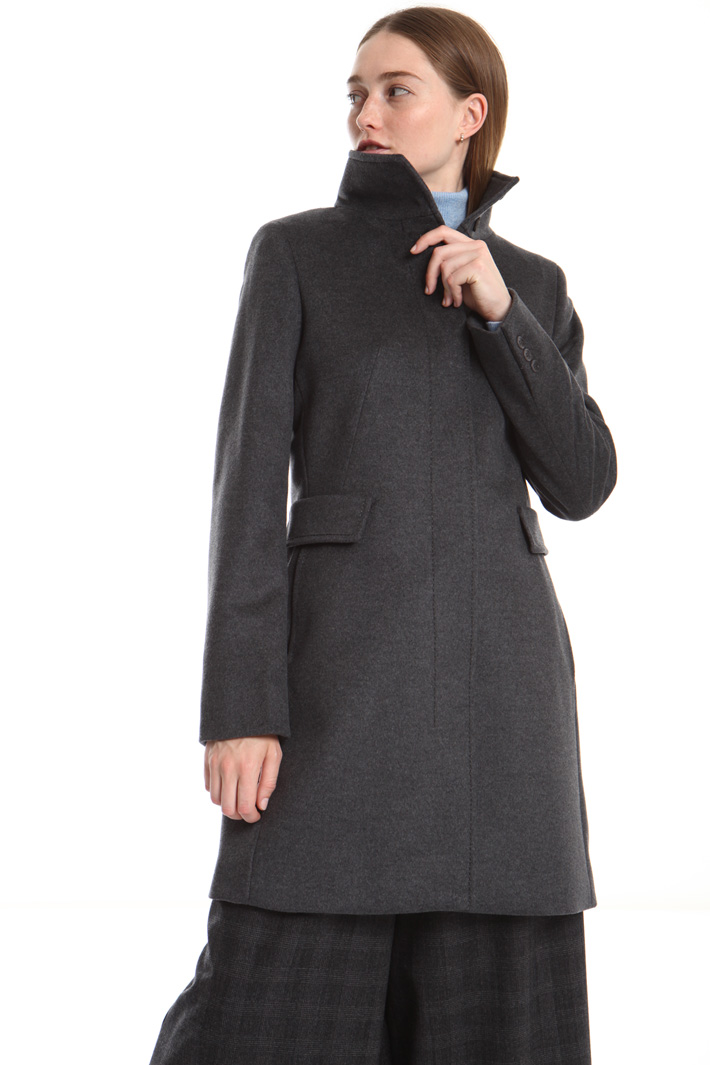 Flared wool coat Intrend Flared wool coat Intrend