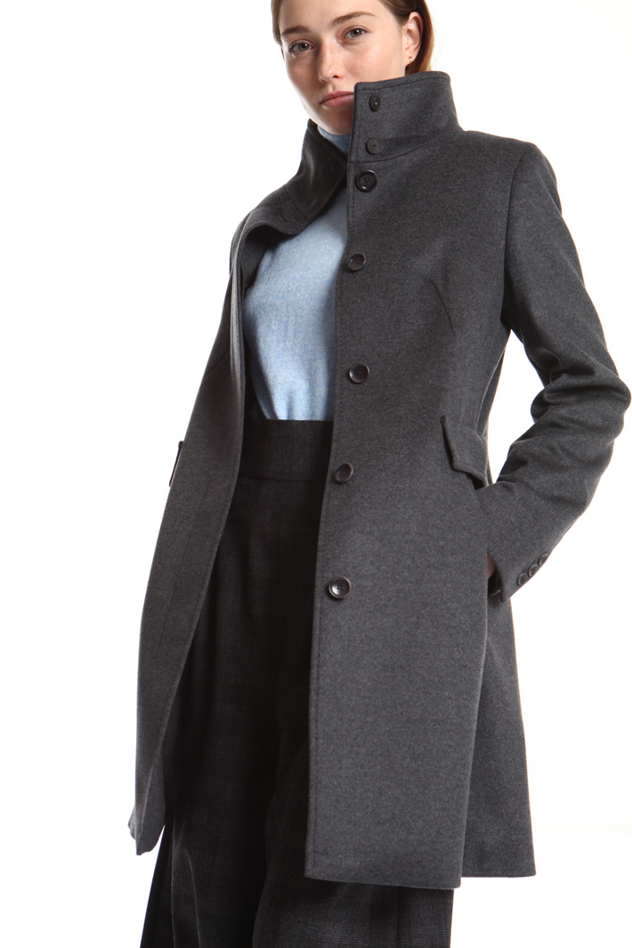 Flared wool coat Intrend Flared wool coat Intrend