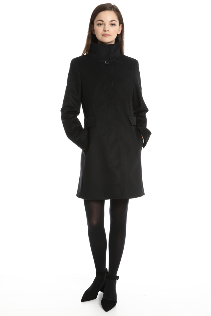 Flared wool coat Intrend Flared wool coat Intrend