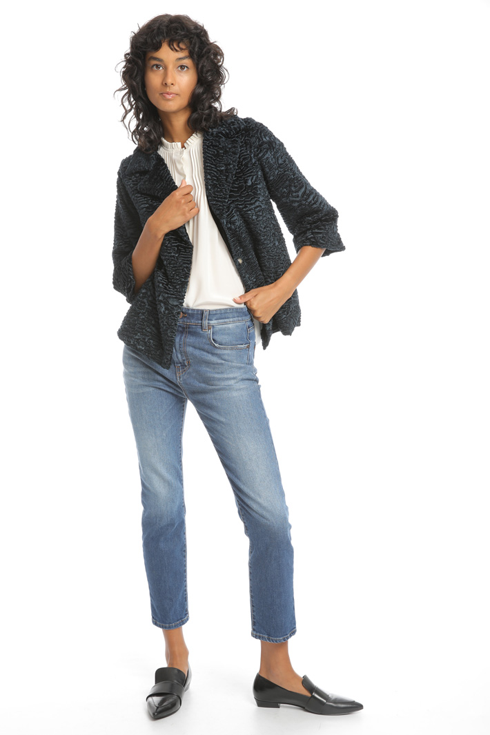 Astrakhan-effect jacket Intrend Astrakhan-effect jacket Intrend